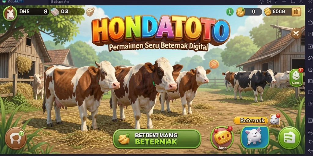 Tampilan antarmuka HONDATOTO yang menarik dan interaktif.